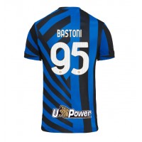 Camiseta Inter Milan Alessandro Bastoni #95 Primera Equipación 2024-25 manga corta